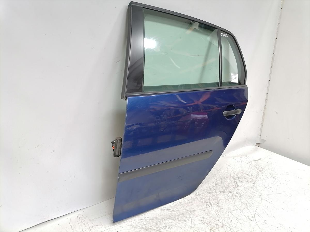 VW Golf 5 original T&uuml;r hinten links LD5Q Shadowblue Flie&szlig;heck Bj.2008